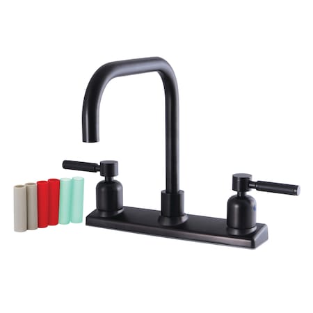 Kaiser FB2145DKL 8-Inch Centerset Kitchen Faucet FB2145DKL